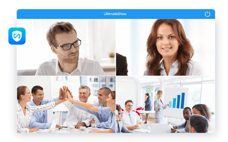 视频会议终端软件JusTalk和UltimateShow应用企业沟通远程办公